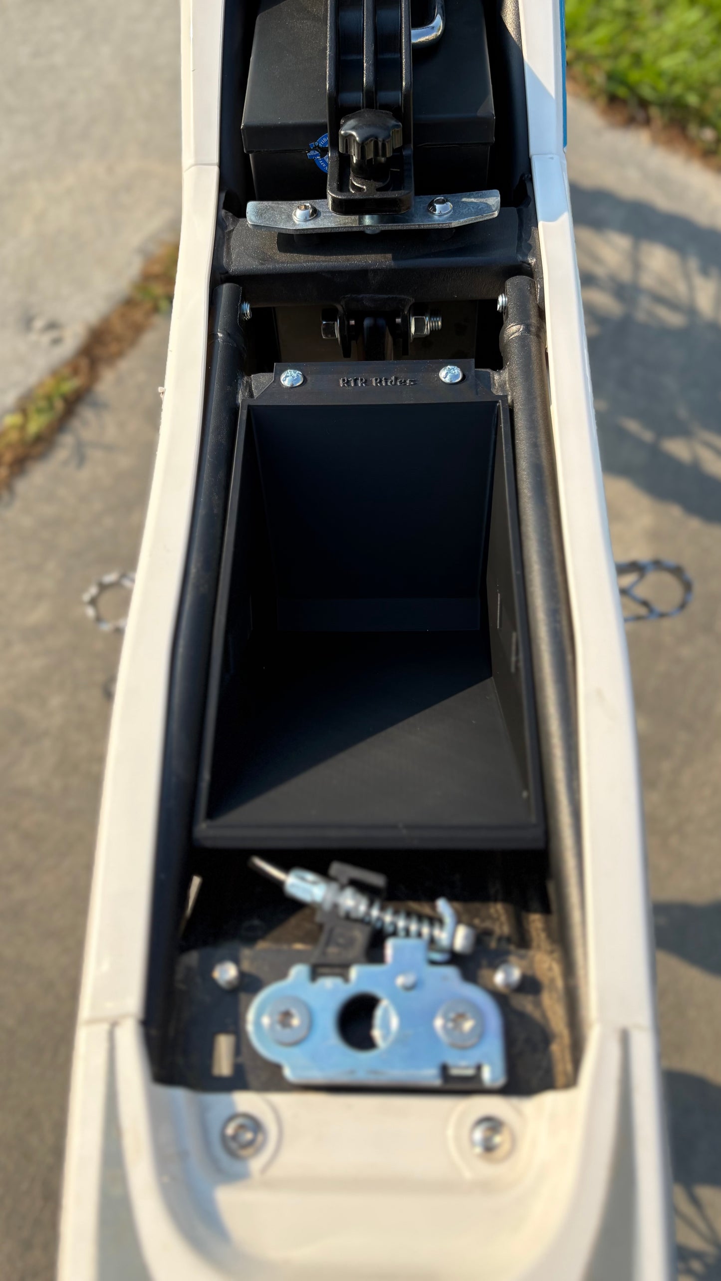 RTR under seat storage