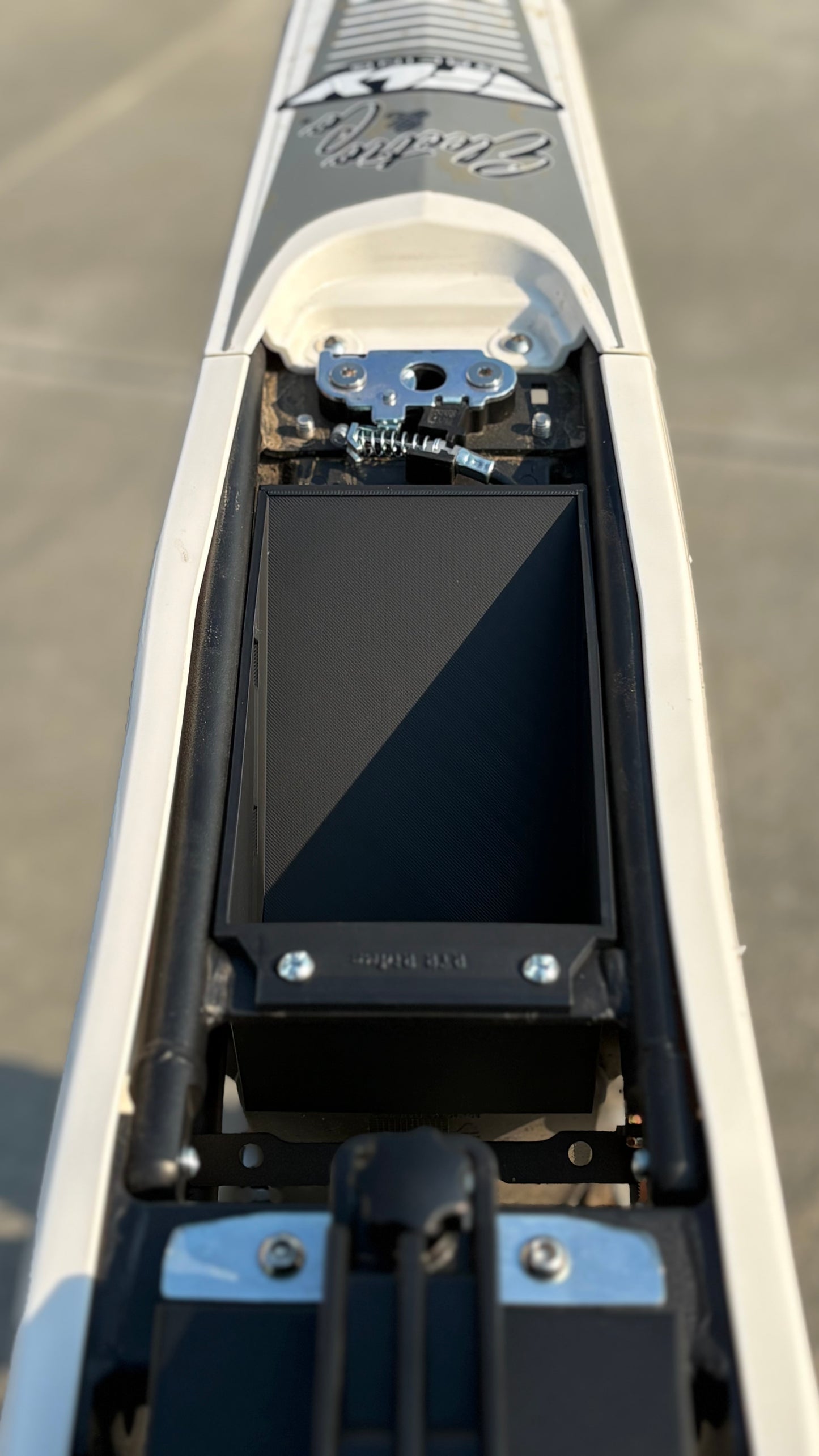 RTR under seat storage